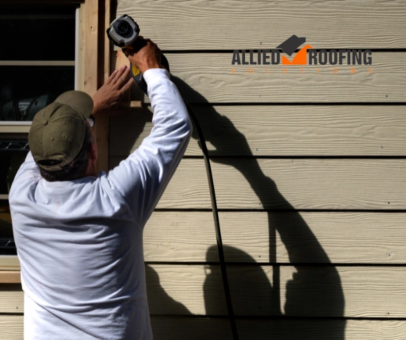 how to repair siding
